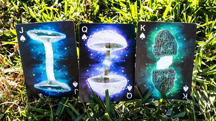 Limited Edition Fungi Mystic Mushrooms Mycological Playing Cards Poker 