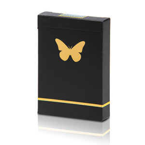Black and Gold by Ondrej Limited Edition Butterfly Playing Cards Marked 