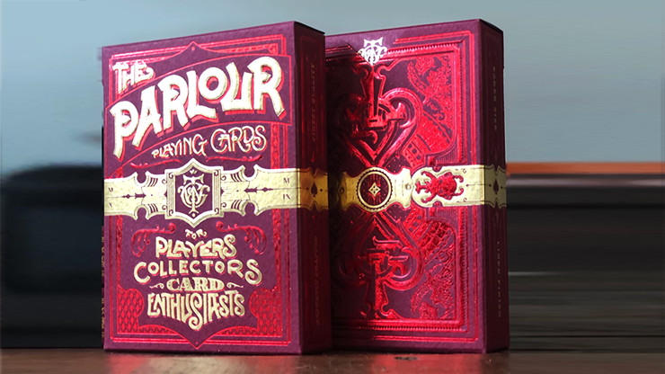 The Parlour Playing Cards Red 