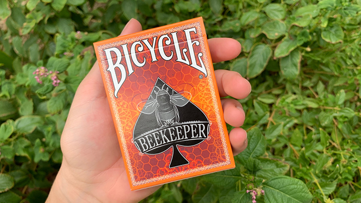 Dark Gilded Bicycle Beekeeper Playing Cards 