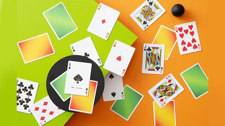 NOC Colorgrades Playing Cards collaboration By Alex Pandrea & Art of Play USPCC 