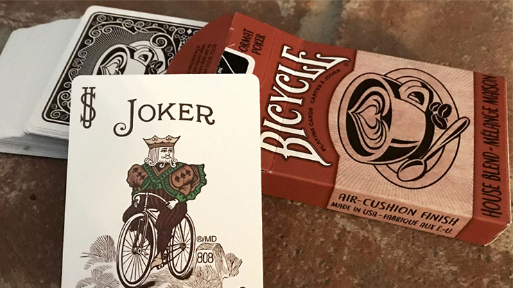 Bicycle House Blend Green Playing Cards
