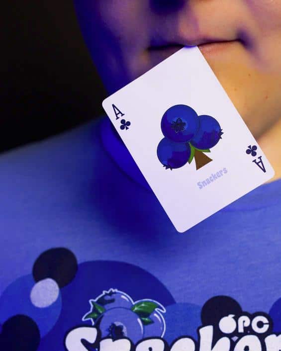 Blueberry Snackers by OPC | X-Decks Playing Cards
