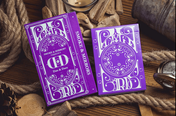 Smoke & Mirrors v8 Deluxe Edition (Purple) Playing Cards by Dan