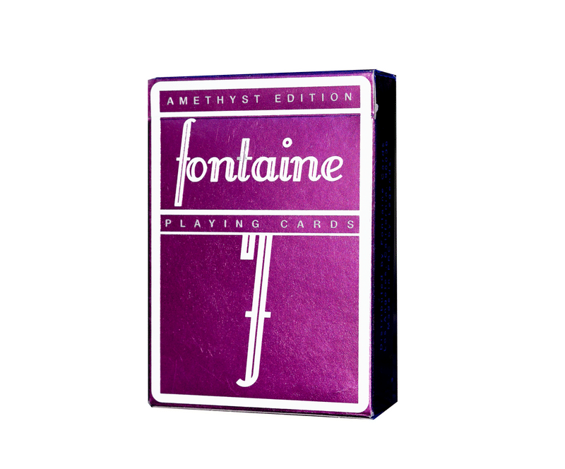 Fontaine: Amethyst Foil Edition Playing Cards | X-Decks Playing Cards