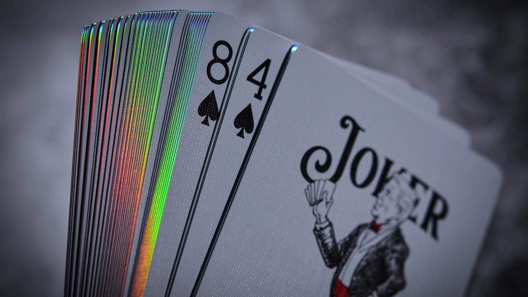 Wonder Holographic Gilded Playing Cards by Chris Hage | X-Decks 